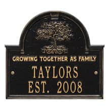 Alternate image Personalized Family Tree Anniversary Plaque