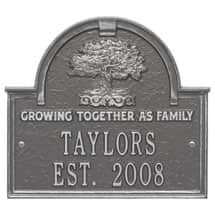 Alternate image Personalized Family Tree Anniversary Plaque