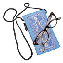 Alternate image Persian Rug Eye Glass Case - 3 colors