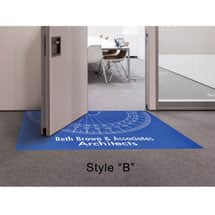 Alternate image Personalized Protractor Doormat