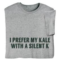 Alternate image "I Prefer My Kale with a Silent K" - Ale Beer T-Shirt or Sweatshirt