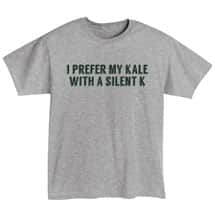 Alternate image "I Prefer My Kale with a Silent K" - Ale Beer T-Shirt or Sweatshirt