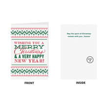 Alternate image Endless Singing Christmas Joke Greeting Card
