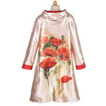 Alternate image Reversible Poppies Raincoat