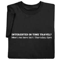 Alternate image Time Travel Shirts