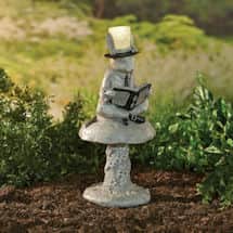 Alternate image Solar Reading Rabbit Garden Sculpture