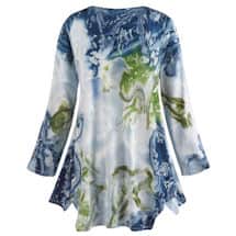 Alternate image Pools Of Blue Knit Tunic Top