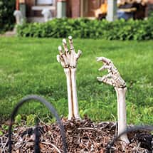 Alternate image Skeleton Hands from the Grave Lawn Ornament