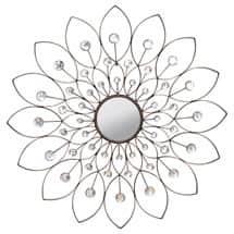 Alternate image Decorative Flower Mirror