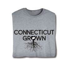 Alternate image "Homegrown" T-Shirt - Choose Your State - Conneticut