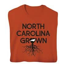 Alternate image "Homegrown" T-Shirt - Choose Your State - North Carolina