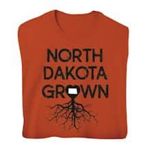 Alternate image "Homegrown" T-Shirt - Choose Your State - North Dakota