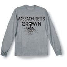 Alternate image "Homegrown" T-Shirt - Choose Your State - Massachusetts
