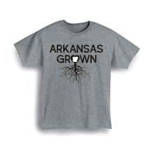 Alternate image "Homegrown" T-Shirt - Choose Your State - Arkansas
