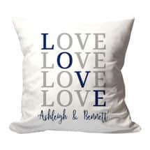 Alternate image Personalized "Love" Pillow
