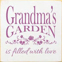 Alternate image Personalized Filled with Love Garden Sign with Stake
