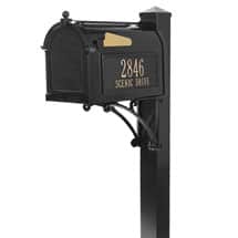 Alternate image Whitehall Superior Mailbox and Post Package