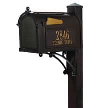 Alternate image Whitehall Superior Mailbox and Post Package