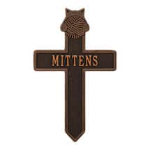 Alternate image Personalized Cat Memorial Cross