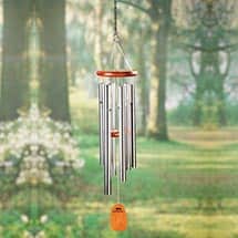 Alternate image Personalized & Engraved Memorial Wind Chimes That Play Amazing Grace