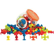 Alternate image Fat Brain Toys Mini Squigz 75-Piece Set