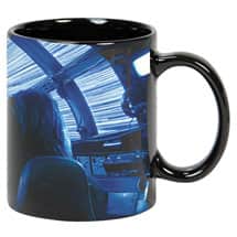 Alternate image Exclusive Star Wars Rey & Chewie Millennium Falcon Cockpit Hyperspace Heat Changing Coffee Mug