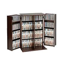 Alternate image Locking Media Storage Cabinet with Shaker Doors For CDs & DVDs