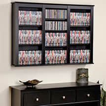 Alternate image Triple Wall Mounted Storage - CDs & DVDs
