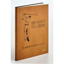 Leather-Bound Ben Hogan's Five Lessons of Golf Book - Personalized