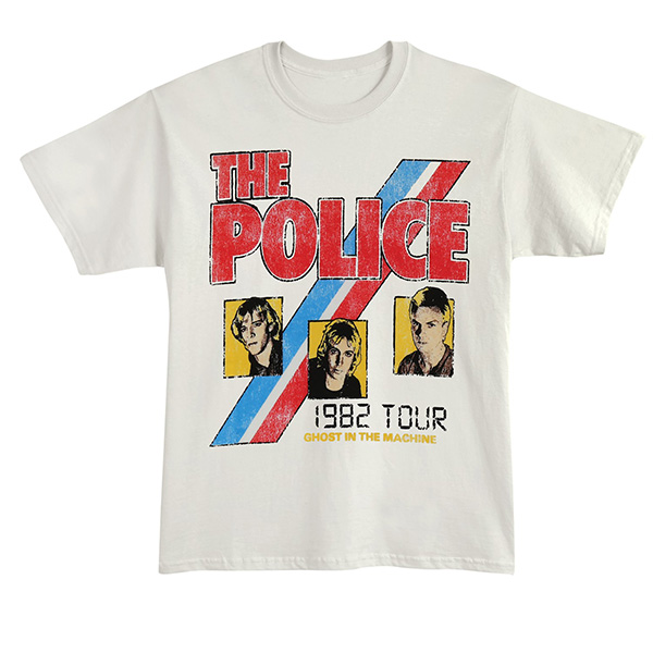 The Police 1982 North America Tour Tee | Signals