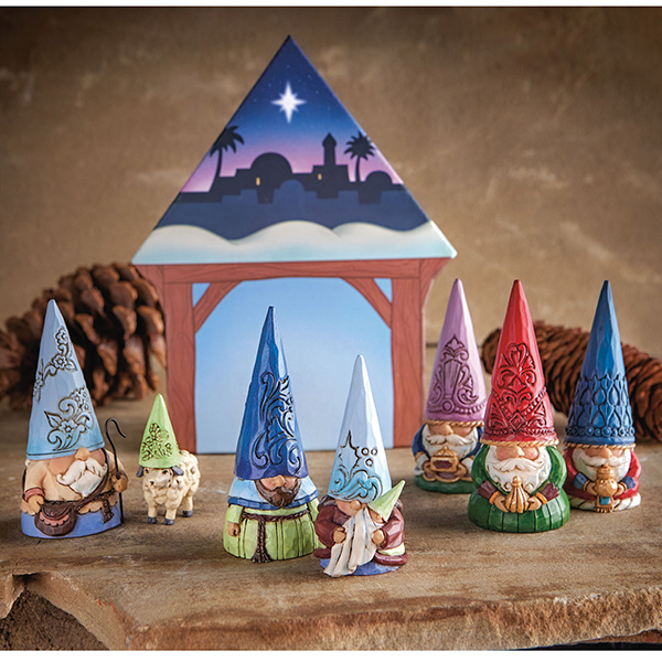 Gnome Christmas Pageant Set.