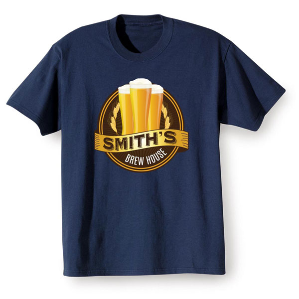 Product image for Personalized "Your Name" Brew House T-Shirt or Sweatshirt