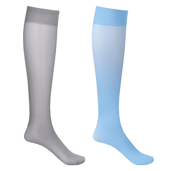 Product image for Celeste Stein® Opaque Closed Toe Wide Calf Mild Compression Trouser Socks - 2 Pack