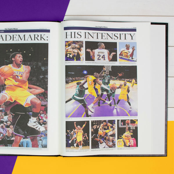 Product image for Personalized LA Times Kobe Bryant Tribute Book