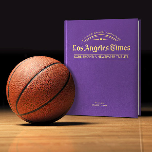 Product image for Personalized LA Times Kobe Bryant Tribute Book