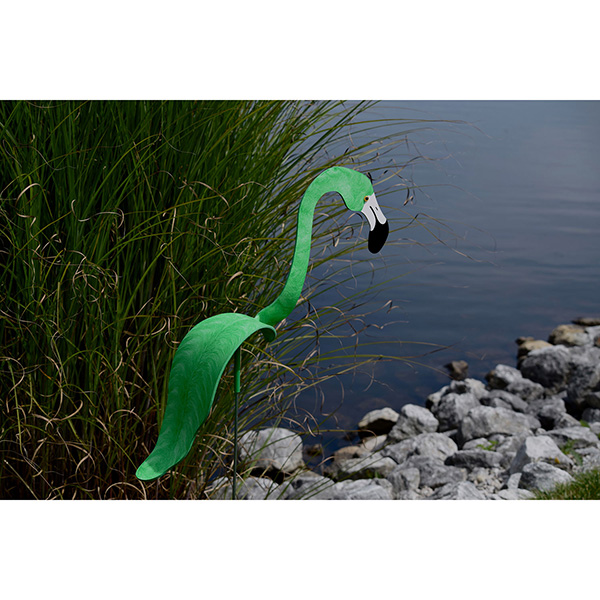 Product image for Dancing Flamingo Garden Stake 