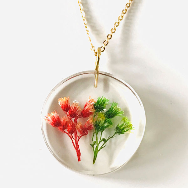 Product image for Birth Month Flower Pendant 