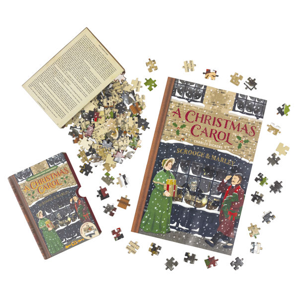 Product image for A Christmas Carol  Two-Sided Puzzle 