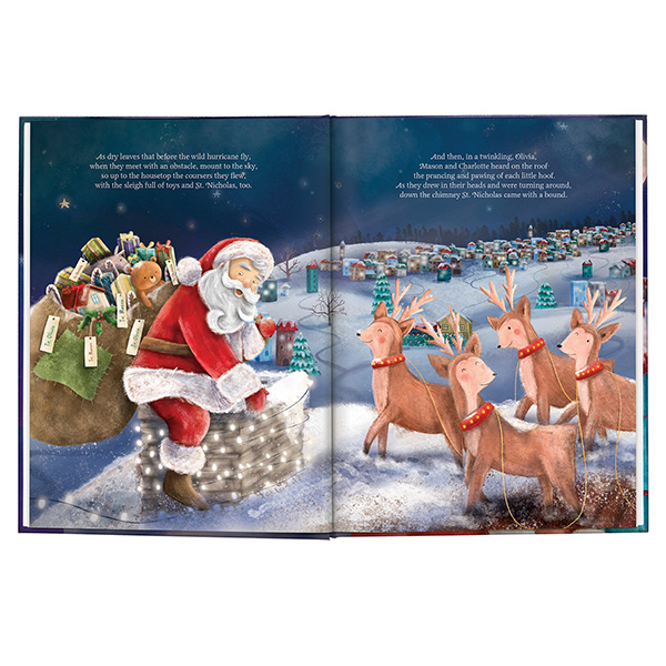 Product image for Our Family's Night Before Christmas Personalized Book