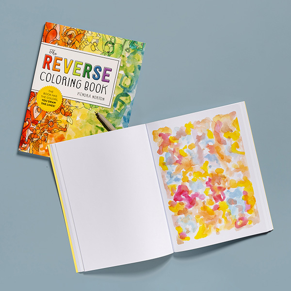 Product image for The Reverse Coloring Book