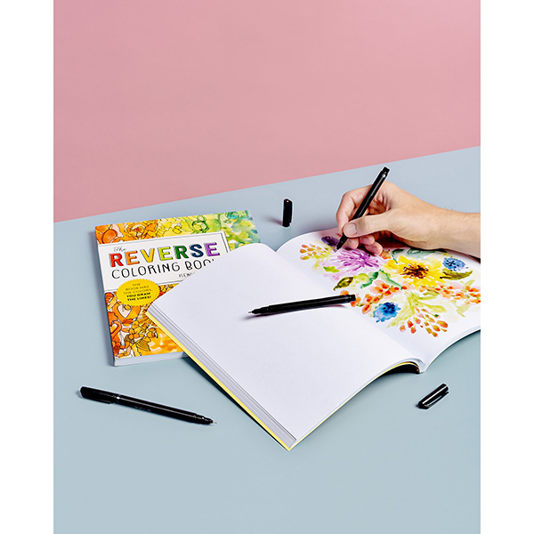 Product image for The Reverse Coloring Book