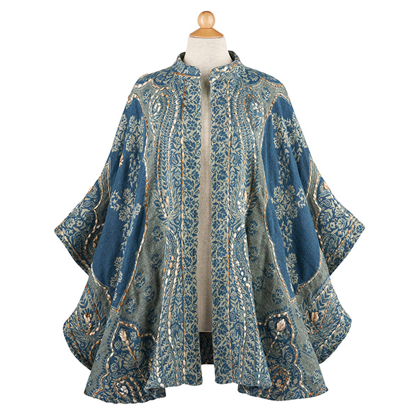 Product image for Spruce Forest Embroidered Cape