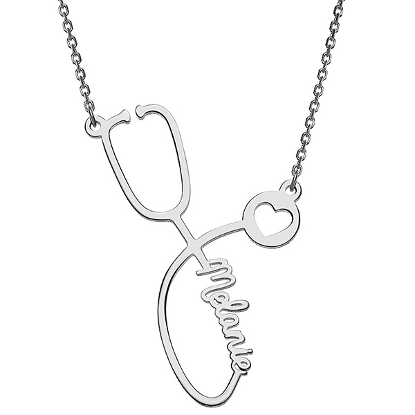 Product image for Personalized Stethoscope Necklace