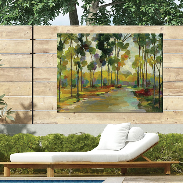 Product image for Distant Forest All-Weather Wall Art