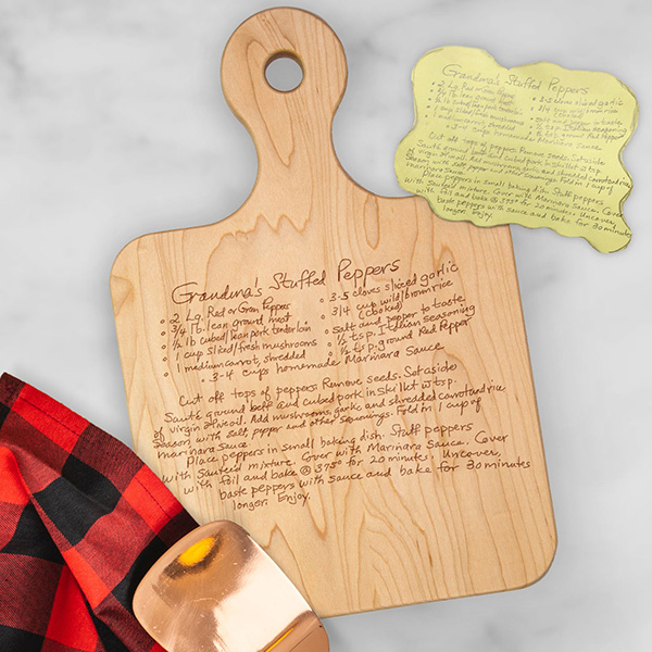 Product image for Personalized Recipe Board