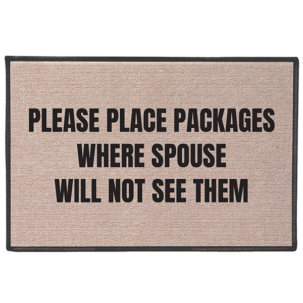 Product image for Place Packages Doormat