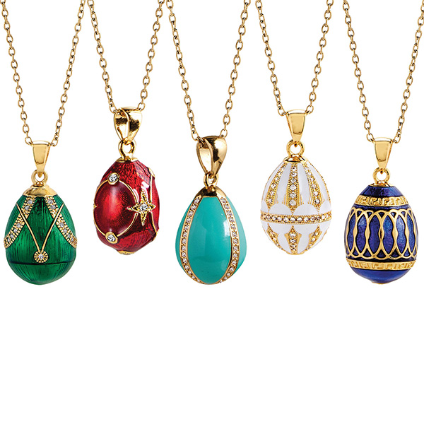 Faberge-Style Egg Necklace | Signals
