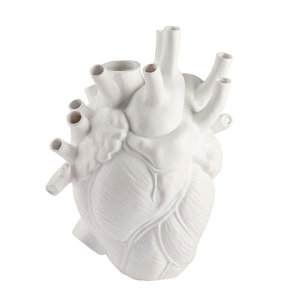 Anatomical Heart Vase Resin Flower Pot Home Shelf Table Decor Desktop  Ornament | eBay