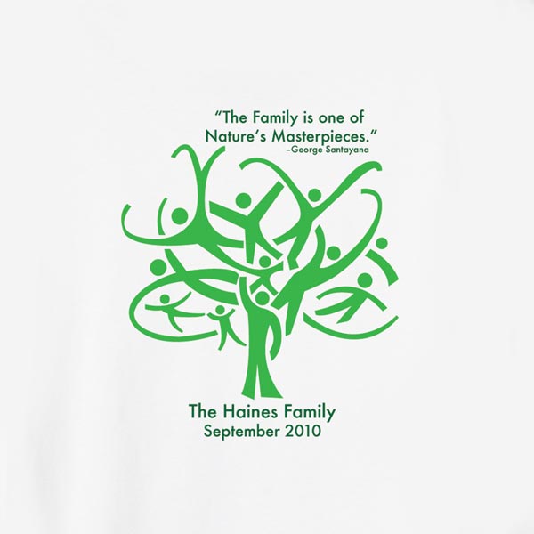 Product image for Personalized Family T-Shirt or Sweatshirt
