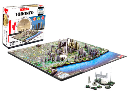 Product image for 4D CITYSCAPE PUZZLE TORONTO